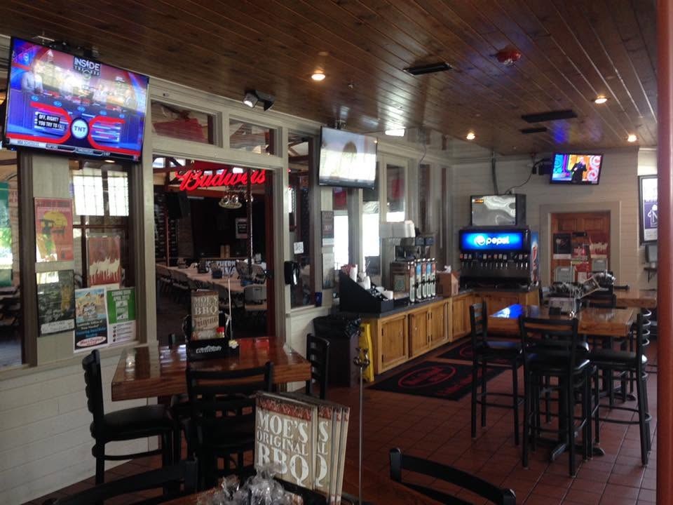 Commercial TV wall